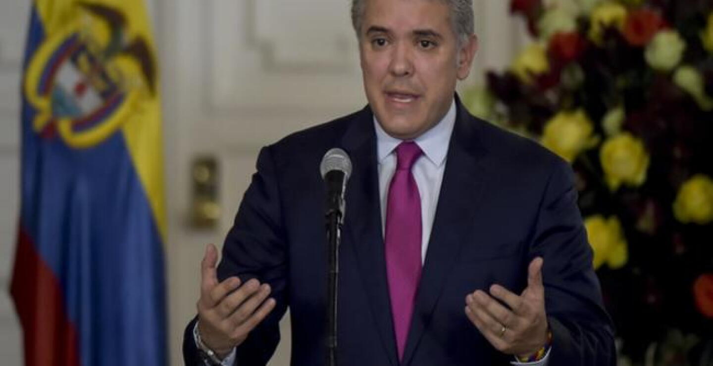 324492_BLU Radio, Presidente Ivan Duque / foto: AFP