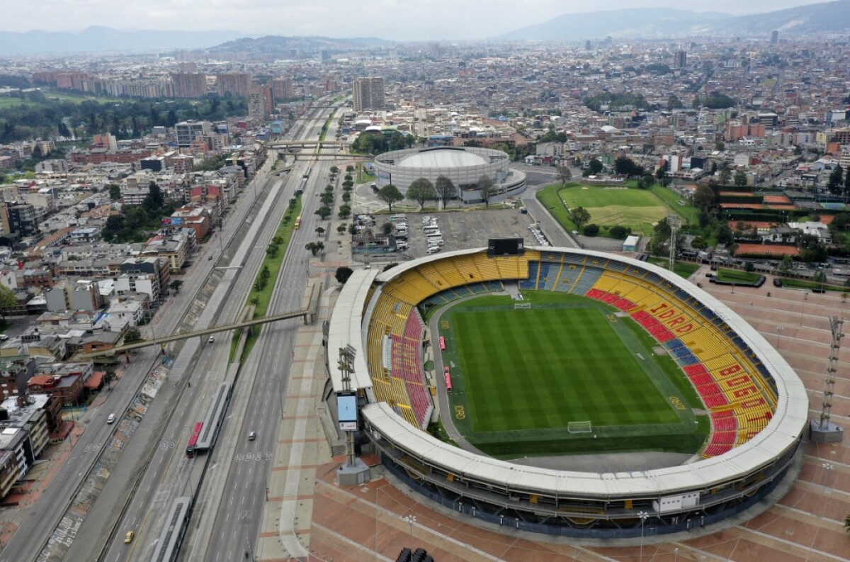 Estadio El Campín. Foto referencia AFP