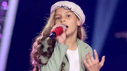 Salomé Montoya en La Voz Kids.