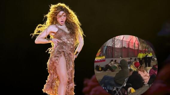 Shakira en Bogotá: admiradores iniciaron la fila desde el pasado 25 de febrero. Shakira en Bogotá: admiradores iniciaron la fila desde el pasado 25 de febrero.