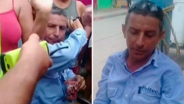 Electricaribe denunciará por secuestro a quienes amarraron a un poste a uno de sus empleados