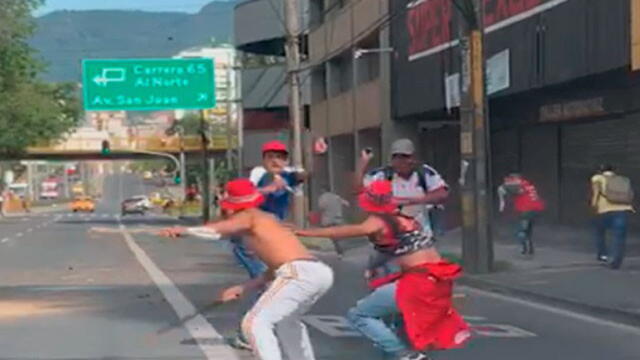 La tibia sanción a los hinchas del DIM que protagonizaron riñas previo al clásico