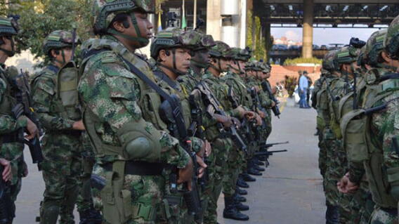 Batallón de Fuerzas Especiales Urbanas del Ejército / Cortesía Séptima División.