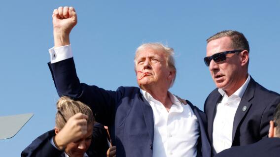 Primera imagenes del ataque a Donald Trump: “Se encuentra a salvo"