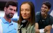 Novak Djokovic, Iga Swiatek y Carlos Alcaraz