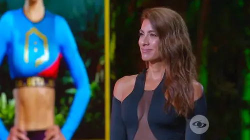 Andrea Serna felicita a Valentina en el Desafío