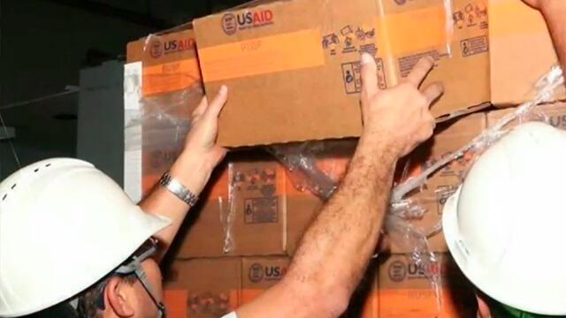 Desde Estados Unidos llegan primeras ayudas a Colombia que serán dirigidas a Venezuela
