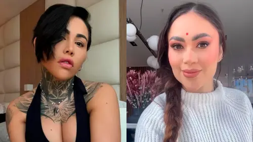 Yina Calderón le llevó mariachis a Epa Colombia por su cumpleaños.