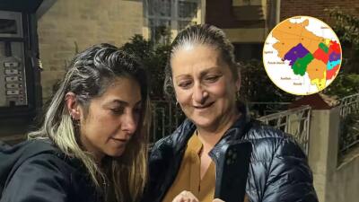 Diana Ospina y los puntos donde estuvo secuestrada