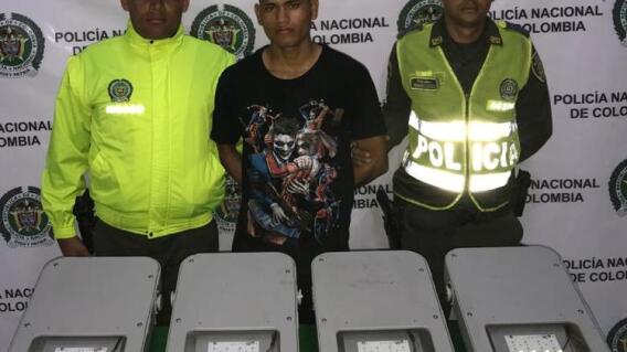 353907_BLU Radio// Alias El Lindo. Foto: Policía 353907_BLU Radio// Alias El Lindo. Foto: Policía