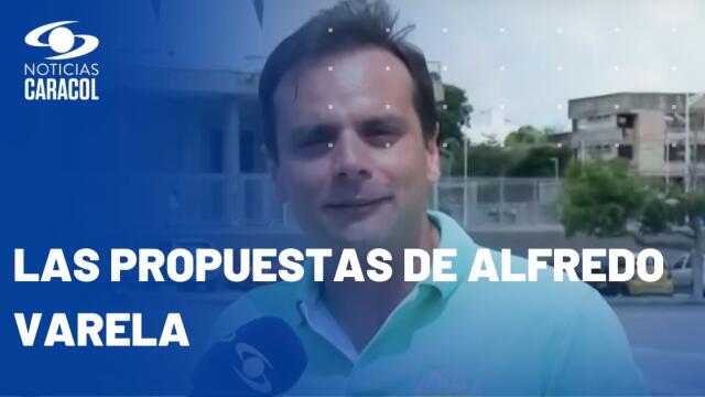 Alfredo Varela, candidato a la Gobernación del Atlántico, en Plaza Caracol Alfredo Varela, candidato a la Gobernación del Atlántico, en Plaza Caracol