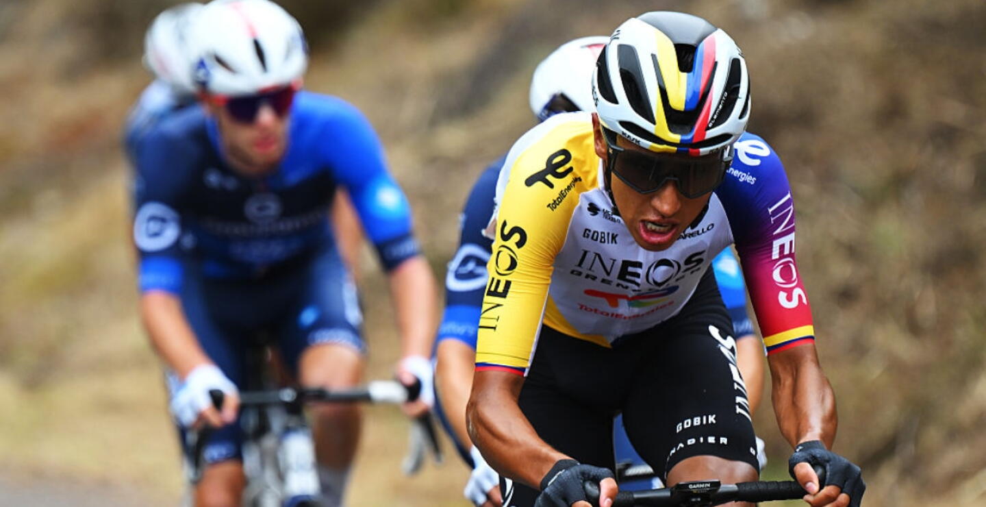 Egan Bernal ganó la etapa 16 de la Vuelta a España 2025.