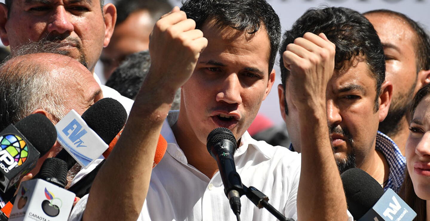 324682_BLU Radio, Juan Guaidó / foto: AFP