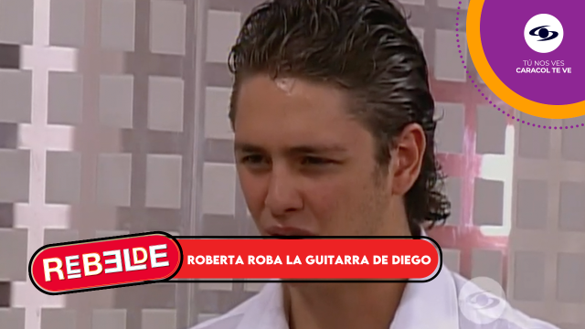 Roberta le roba la guitarra a Diego como venganza para dársela a Facundo Roberta le roba la guitarra a Diego como venganza para dársela a Facundo