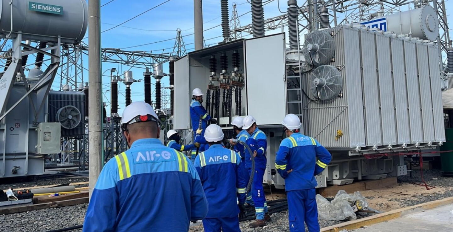 Trabajadores de Aire-e