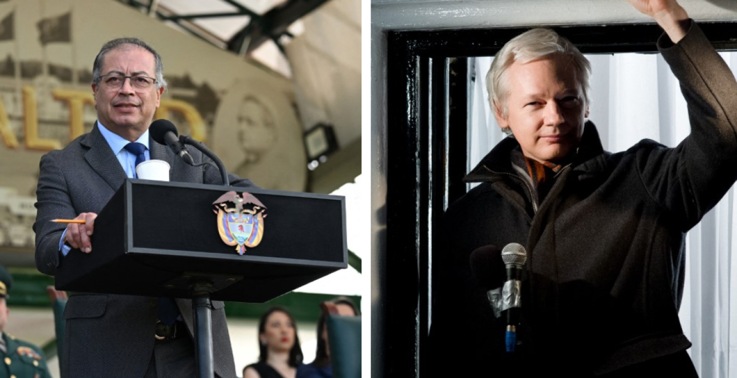 Presidente Petro felicita a Julian Assange por su libertad y lo invita a venir a Colombia