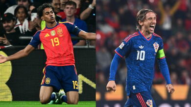 España y Croacia se enfrentan este martes en la Liga de Naciones de la UEFA. 