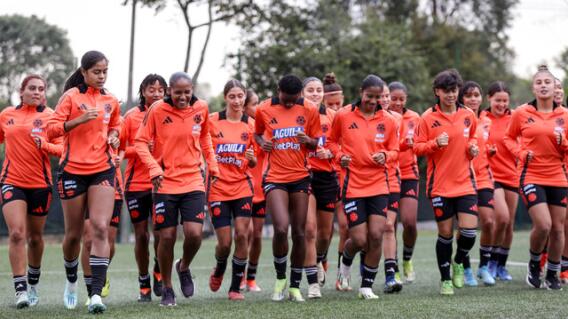 Selección Colombia Femenina sub-20 en entrenamientos previos al mundial Selección Colombia Femenina sub-20 en entrenamientos previos al mundial