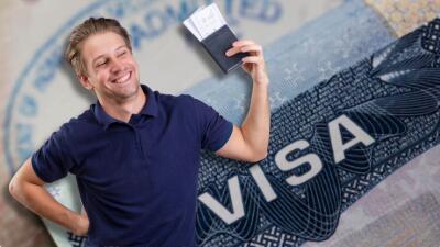 Hombre consigue la Green Card
