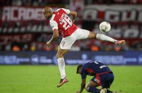 Edwar López en la final de la Liga Betplay I-2025.