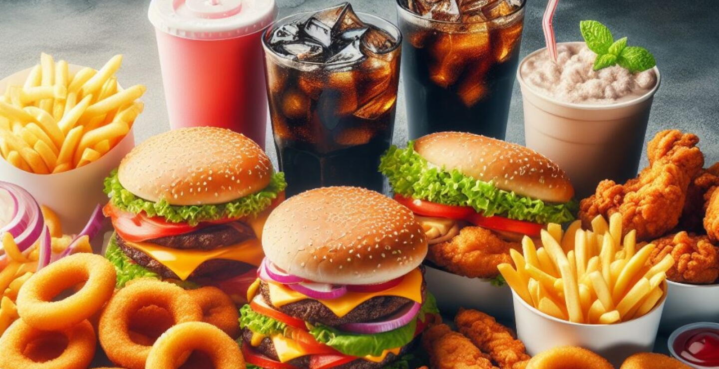 Restaurante de comidas rápidas - Hamburguesa