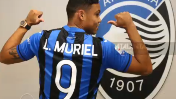 336993_BLU Radio/ Luis Muriel con el uniforme del Atalanta. Foto: Twitter Atalanta