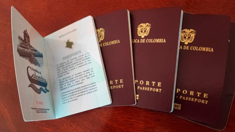 Pasaporte colombiano Pasaporte colombiano