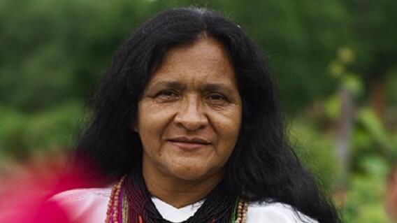 Leonor Zabala, lideresa social Arhuaca