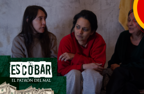 Pablo Escobar manda asesinar a una de las secuestradas en Escobar, el patrón del mal.