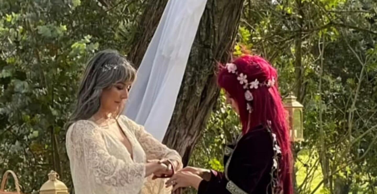 Expresentadora Silvia Corzo se casó y ella es la afortunada a la que le dio el sí