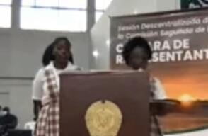 Desgarrador relato de líder estudiantil sobre la violencia en Chocó