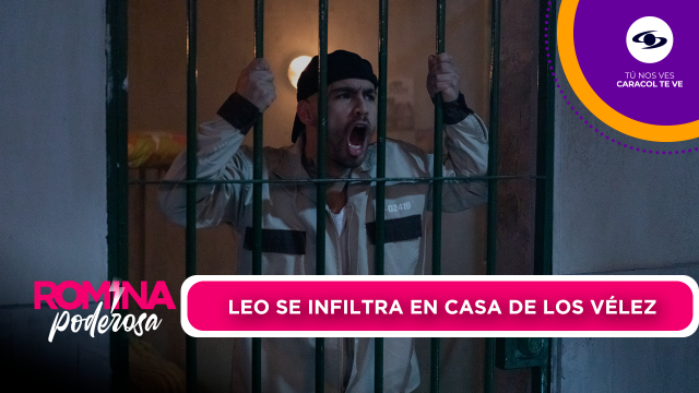 Leo se infiltra en la casa de los Vélez. Leo se infiltra en la casa de los Vélez.