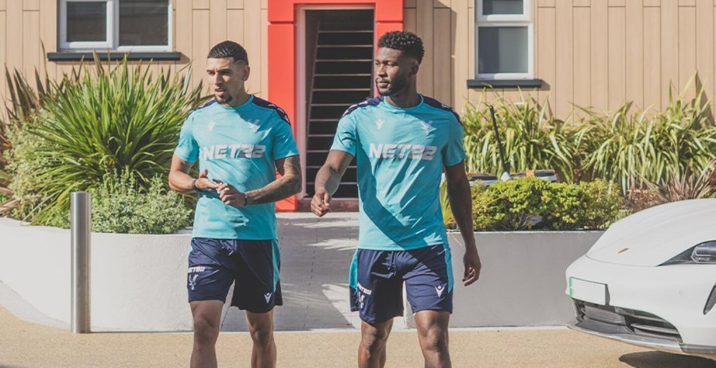 Daniel Muñoz y Jefferson Lerma retomaron a los trabajos con el Crystal Palace. 