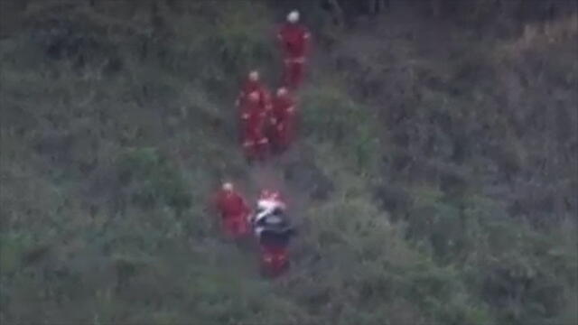 Doce horas tardó rescate del cuerpo de hombre que murió tras accidente de avioneta
