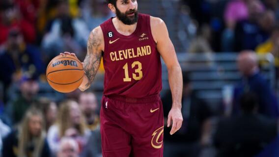 Ricky Rubio durante su etapa como basquetbolista de los Cleveland Cavaliers Ricky Rubio durante su etapa como basquetbolista de los Cleveland Cavaliers