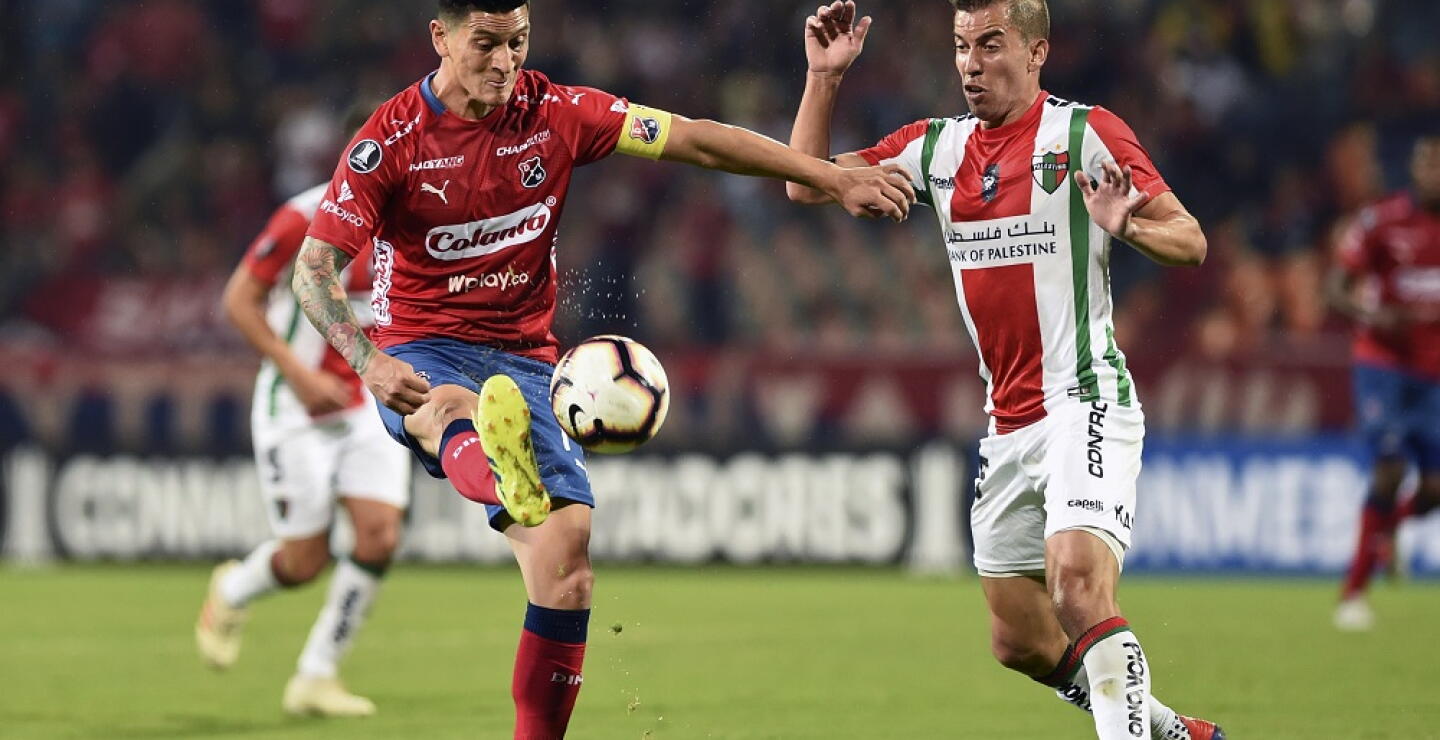 327405_BLU Radio, Palestino de Chile e Independiente Medellín / Foto: AFP