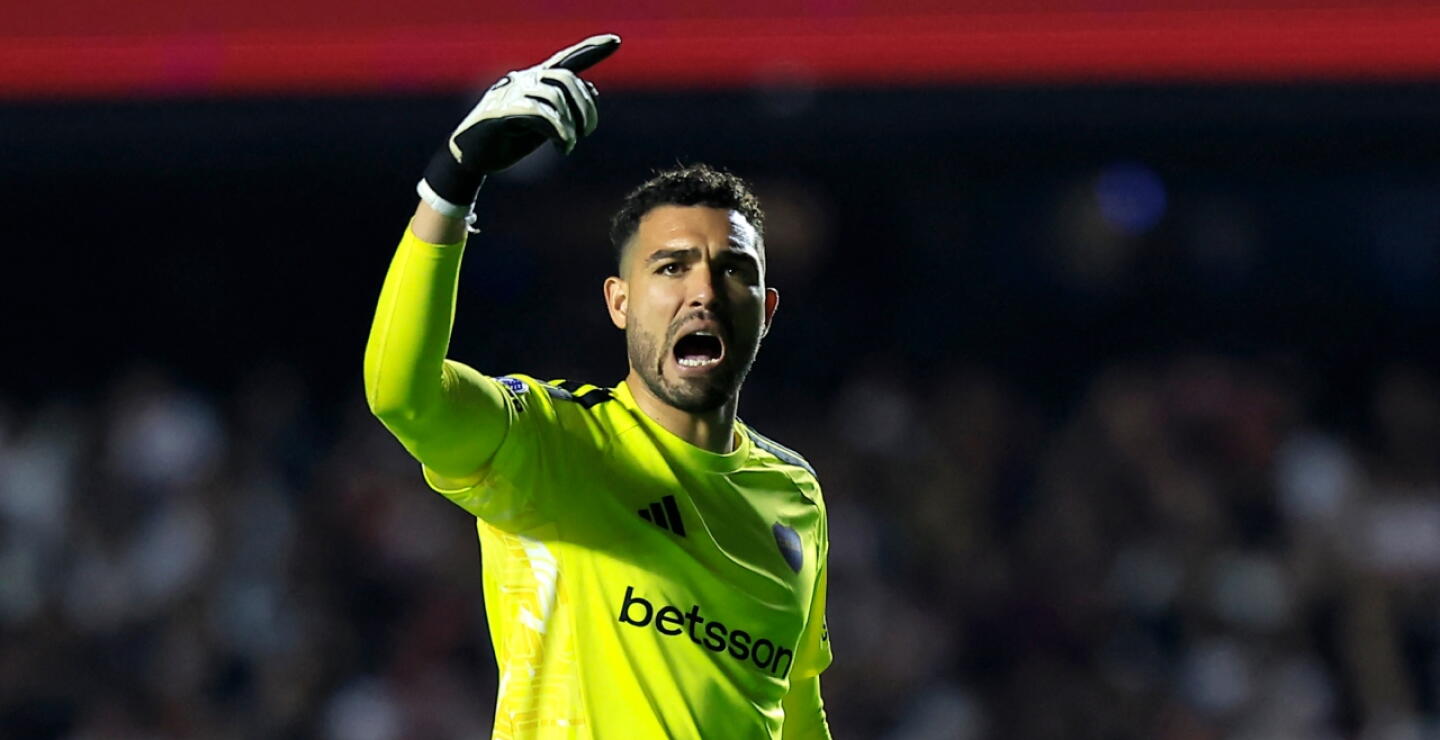 Álvaro Montero, arquero de Boca Juniors. 