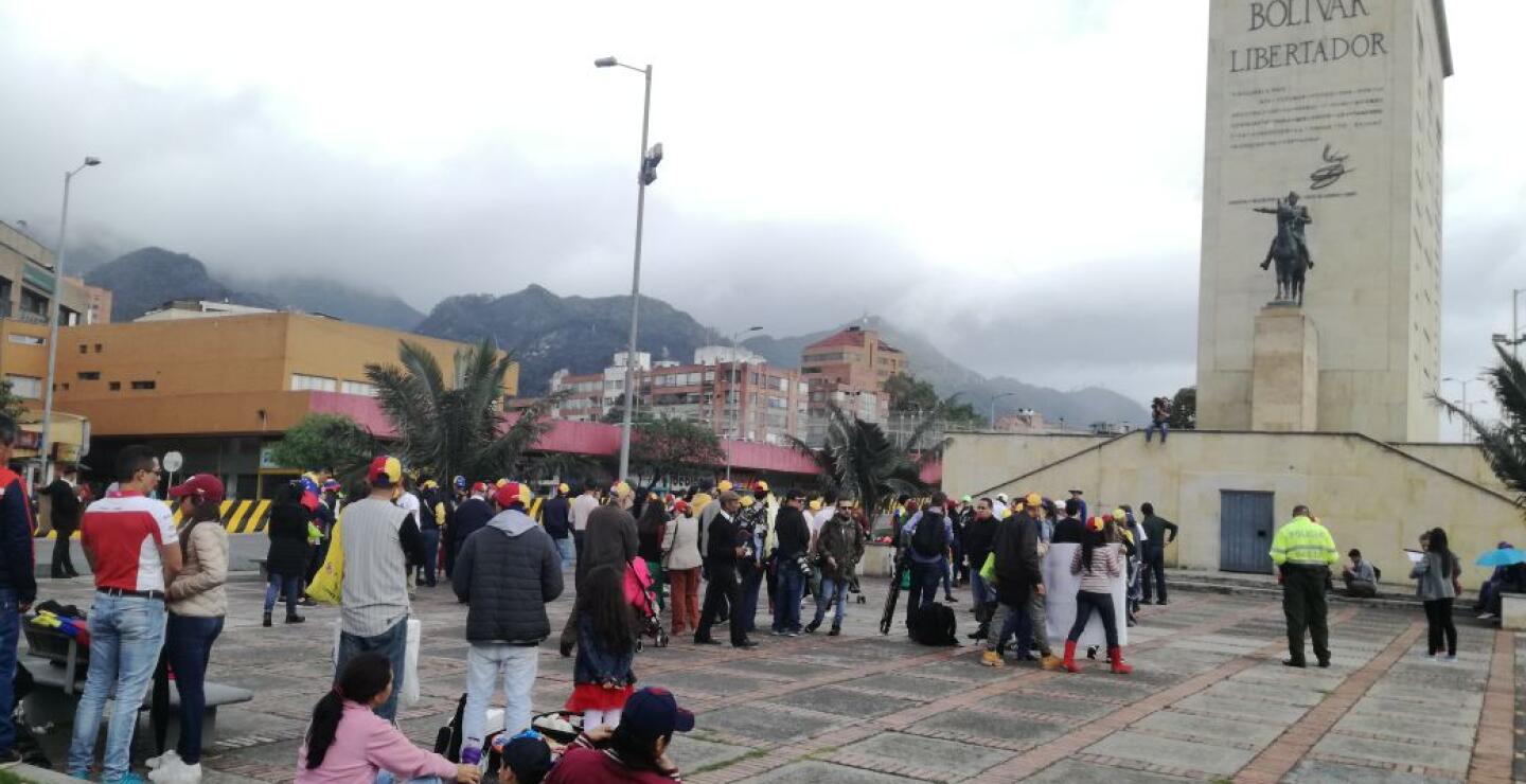 288519_Foto: Venezolanos en Bogotá / BLU Radio