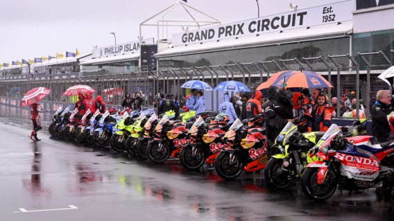 Cancelan el Gran Premio de Australia de MotoGP por mal clima en Phillip Island