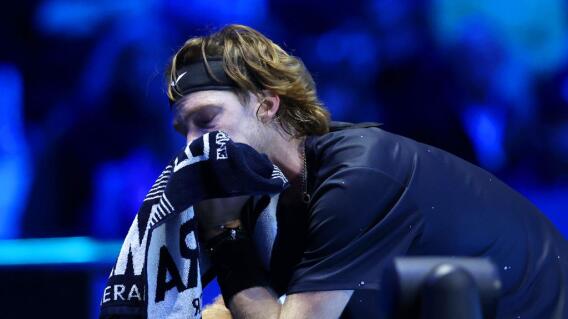 Andrey Rublev durante las Nitto ATP Finals 2023 Andrey Rublev durante las Nitto ATP Finals 2023