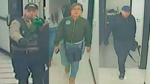 ¿Los reconoce? Se hicieron pasar por agentes del CTI, asaltaron empresa y engañaron a policías