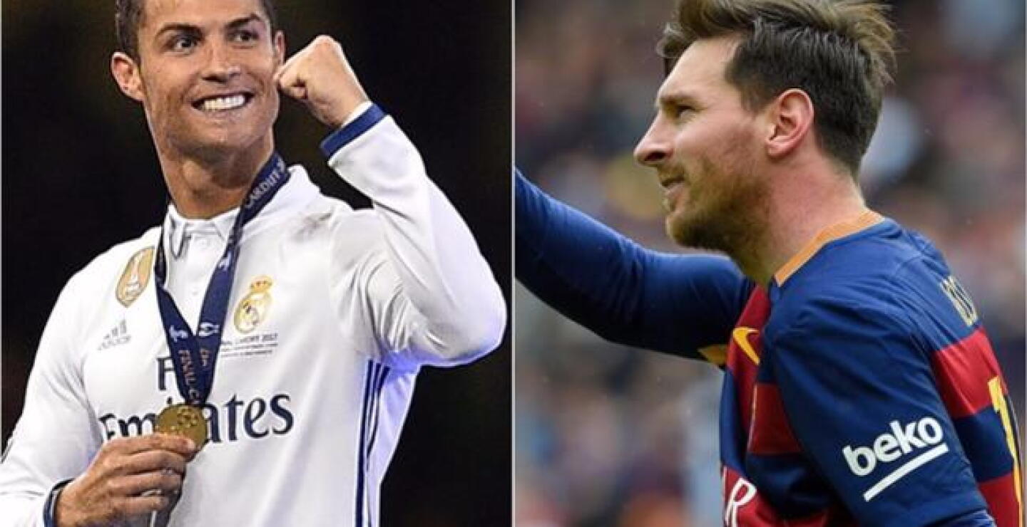 290075_BLU Radio. Cristiano Ronaldo y Leonel Messi // Foto: AFP