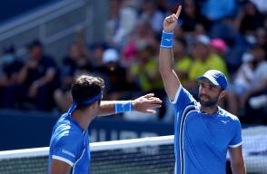 Robert Farah y Juan Sebastián Cabal, en el US Open Robert Farah y Juan Sebastián Cabal, en el US Open