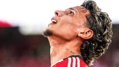 Richard Ríos, volante del Benfica. 