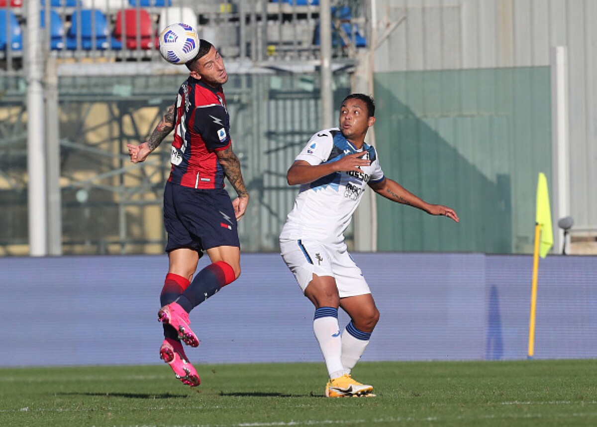 Luis Fernando Muriel Crotone v Atalanta