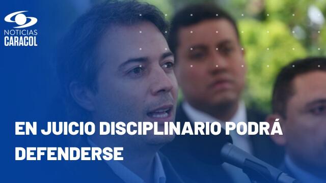 Procuraduría le formuló pliego de cargos a Daniel Quintero Procuraduría le formuló pliego de cargos a Daniel Quintero