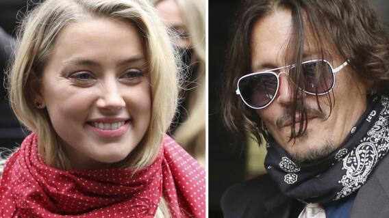23751_Johnny Depp y su exesposa Amber Heard - Foto AFP 23751_Johnny Depp y su exesposa Amber Heard - Foto AFP