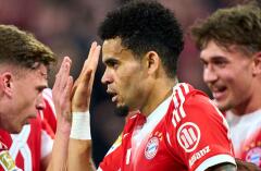 Luis Díaz brilla con el Bayern Múnich.