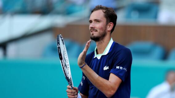 Daniil Medvedev , tenista ruso de 26 años. Daniil Medvedev , tenista ruso de 26 años.