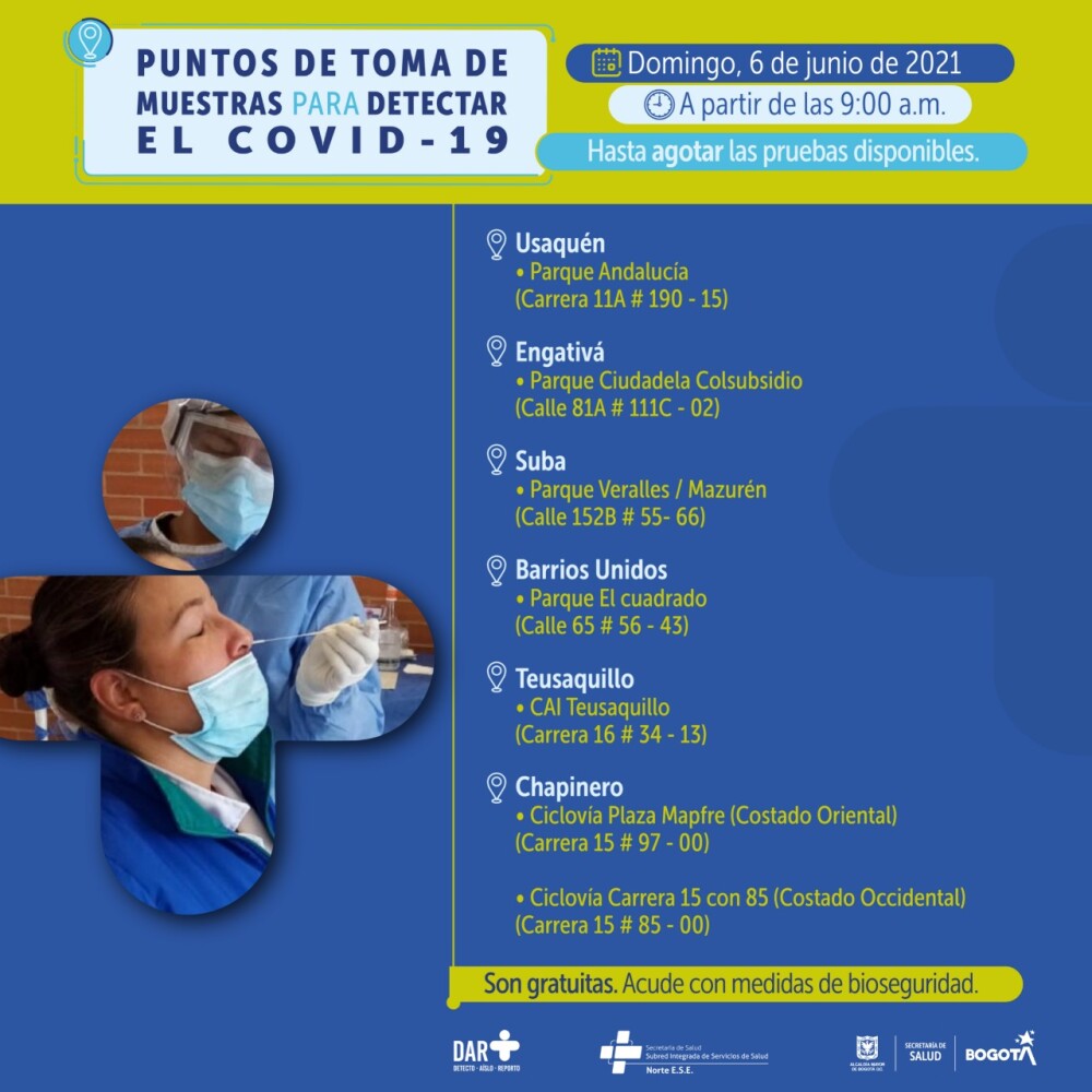 Pruebas PCR Usaquén